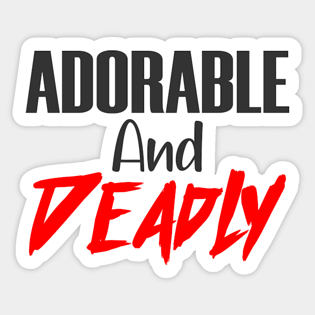 Adorable Deadly Funny Cute Kawaii Scary Spooky Sticker by Mellowdellow